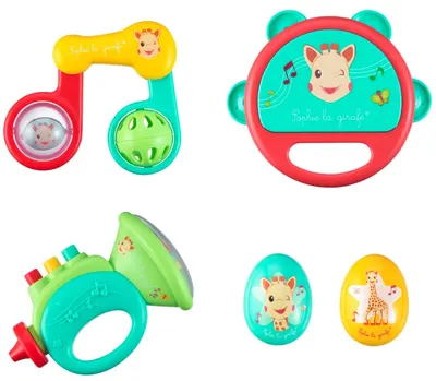 Primele mele instrumente muzicale Sophie la Girafe