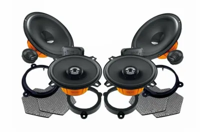 Pachet difuzoare auto Hertz Dieci dedicat Opel Astra G (1998 - 2009)