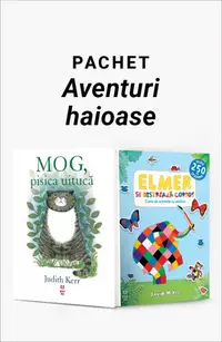 Pachet Aventuri haioase. MOG, pisica uitucă/Elmer se distrează copios