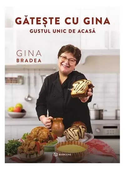 Gătește cu Gina - Paperback brosat - Gina Bradea
