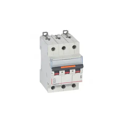 Siguranta automata MCB - DX³ - 25 kA - 3P 400 V~ - 2 A - D curba