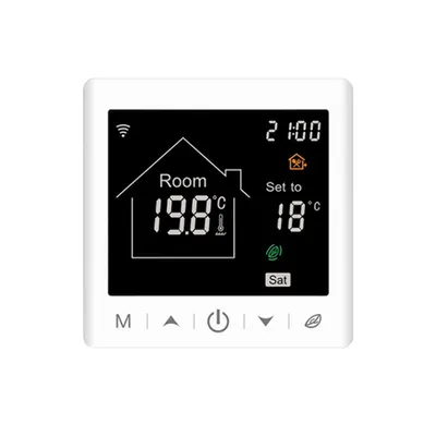 Termostat Wi-Fi BeOk pentru centrala termica pe gaz si incalzire in pardoseala