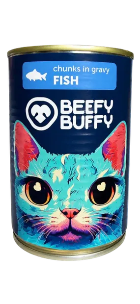 Conserva pentru pisici Beffy Buffy cu peste 415 gr