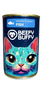 Conserva pentru pisici Beffy Buffy cu peste 415 gr