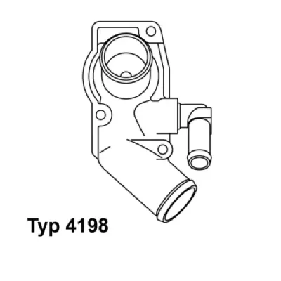 Termostat, lichid racire WAHLER 4198.92D