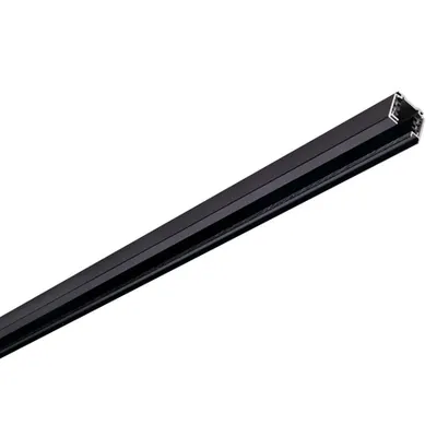 Iluminat decorativ pe sina, Melodii EUTRAC®, negru pista de inalta tensiune, negru, 2 m