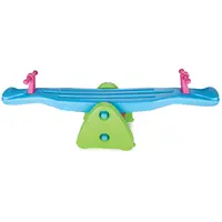 Balansoar pentru 2 copii Pilsan Funny Seesaw,baza larga si stabila,utilizare interiorexterior,manere de sustinere,realizat din materiale rezistente,greutate maxim admisa 80 kg