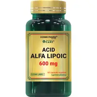 Acid Alfa Lipoic 600mg 60cps