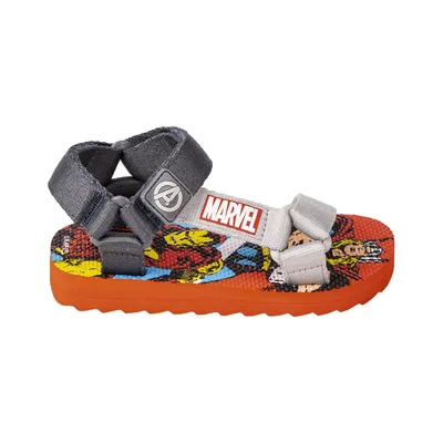 Sandale velcro pentru băieți Avengers