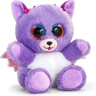 Jucărie de pluș Keel toys Animotsu - Liliac, 15 cm