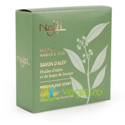 Sapun de Alep Oriental cu Ambra si Lemn de Agar 150g