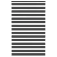 Gossi jaluzea tip zebra neagra latime tesatura 135,9 cm poliester