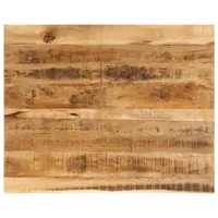 Gossi blat de masa margine naturala, 100x80x2,5 cm, lemn masiv mango