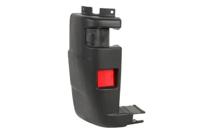 Flaps bara protectie Spate Stanga complet, negru potrivit CITROEN JUMPER I; FIAT DUCATO; PEUGEOT BOXER pana in 2006