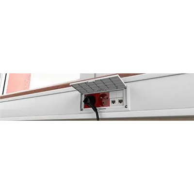 Doza 6 module pentru montaj in canal cablu tip PK 110x70