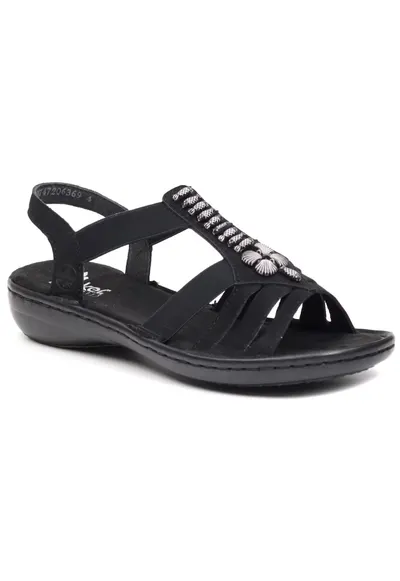 Sandale dama 60806 00 negru - - Negru