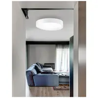 Plafoniera FANO Alb Aluminiu & Acrylic Diffuser LED 34W 2040Lm 3000K IP20