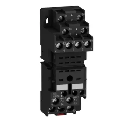 Soclu Rxz, Contact Comb., 10A, 250V, Clema surub -pentru Releu Rxm2, , Rxm4