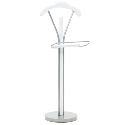 vidaXL Cuier pentru costum, 45 x 35 x 107 cm, alb
