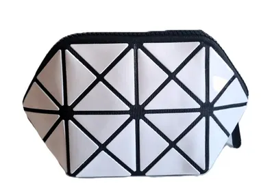 Portfard pvc Diamond Rombic Alb, D23-1, Angro