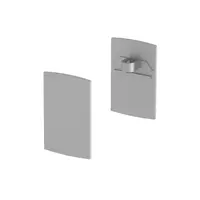 H-PROFILE capace de capat de argint,