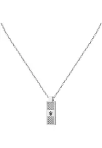 Colier JM423AVD20 - Argintiu - Negru