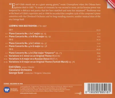 Beethoven: Piano Concertos 1-5