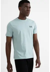 Tricou cu model uni Gircollo - Verde menta