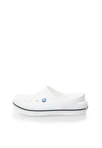 Saboti slingback unisex relaxed fit Crocband234 - Alb
