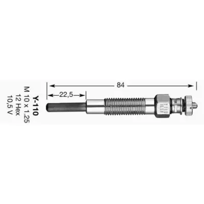 Bujie incandescenta NGK 6825