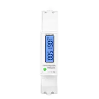 Contor monofazat de energie electrica 230V AC 50Hz 5(100)A ecran digital LED iluminat DDS519R