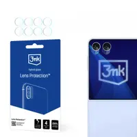 Folie de protectie Camera Spate 3MK Protection pentru Samsung Galaxy Z Flip7 F766, Sticla Flexibila, Set 4 bucati, Transparenta