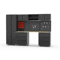 Mobilier metalic pentru atelier RMS Black