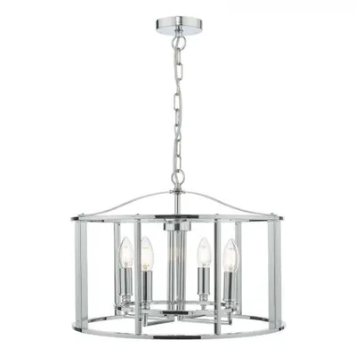 Lampa suspendata Myka 4 Light Pendant Polished Chrome