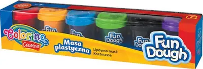 Plastilina moale Colorino Creative - 6 culori