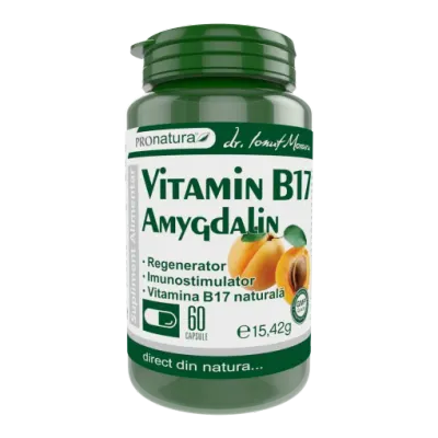 Vitamina B 17 - amigdalina, 60cps, Medica - Pro Natura