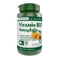 Vitamina B 17 - amigdalina, 60cps, Medica - Pro Natura