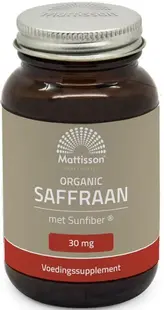 Organic Saffron, 60 capsule, Mattisson Healthstyle