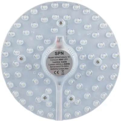Modul Led pt Aplica Fi252, 48W=350W, 3000K, lumina calda
