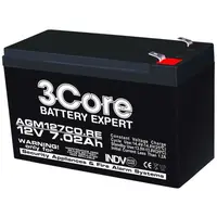 Acumulator 12V 7.02Ah F1, AGM VRLA, 3Core
