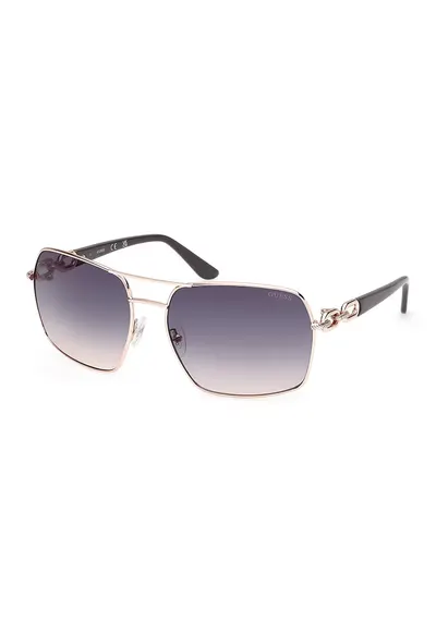 Ochelari de soare cu lentile degrade - Auriu/Gri