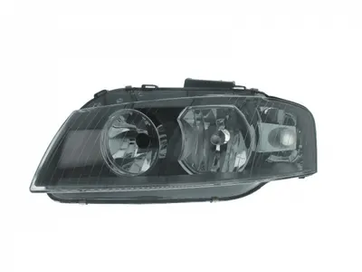 Far stanga (H7, reglaj electric, fundal negru) AUDI A3 2003-2013