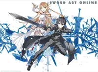 Mini poster GB eye Animation: Sword Art Online - Asuna &amp; Kirito