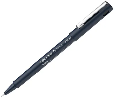 Liner Schneider Pictus - 0.05 mm, negru