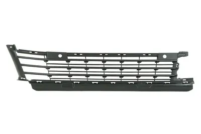 Element bara grila superior, cu locas senzori parcare, plastic, negru potrivit PEUGEOT TRAVELLER dupa 2016
