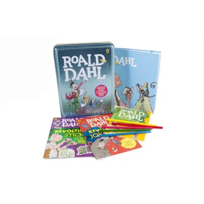Roald Dahl Book and Tin