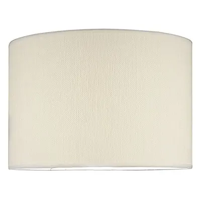 Abajur Delta Ivory Cotton Drum Shade 38cm