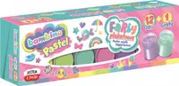 Vopsele pentru postere Bambino Premium - 12+1 culori pastelate, 20 ml, sortiment