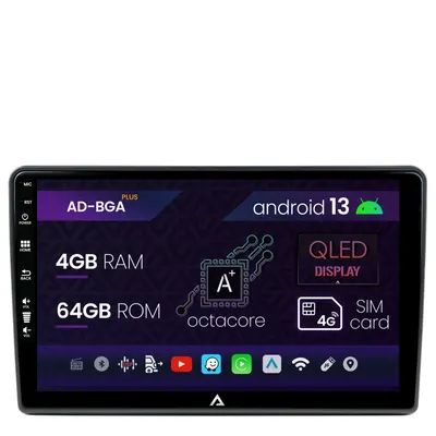 Navigatie Citroen Berlingo (2008-2019), Android, A-Octacore 4GB RAM + 64GB ROM, 9 Inch - AD-BGA9004+AD-BGR001UNI