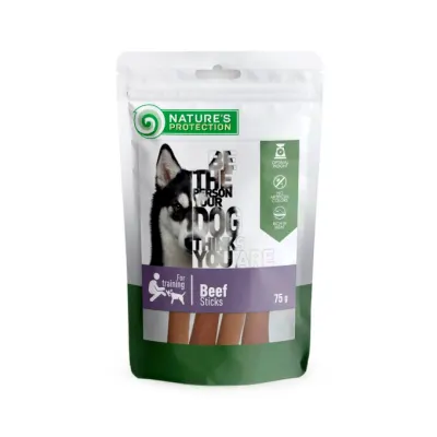 Recompense pentru caini, Nature's Protection, vita, 75 g
